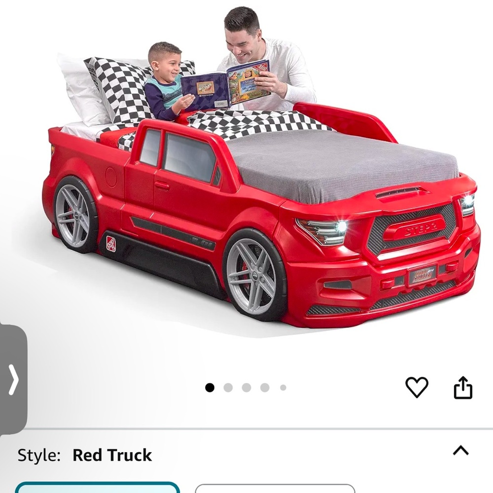 Step 2 toddler truck bed slightly used